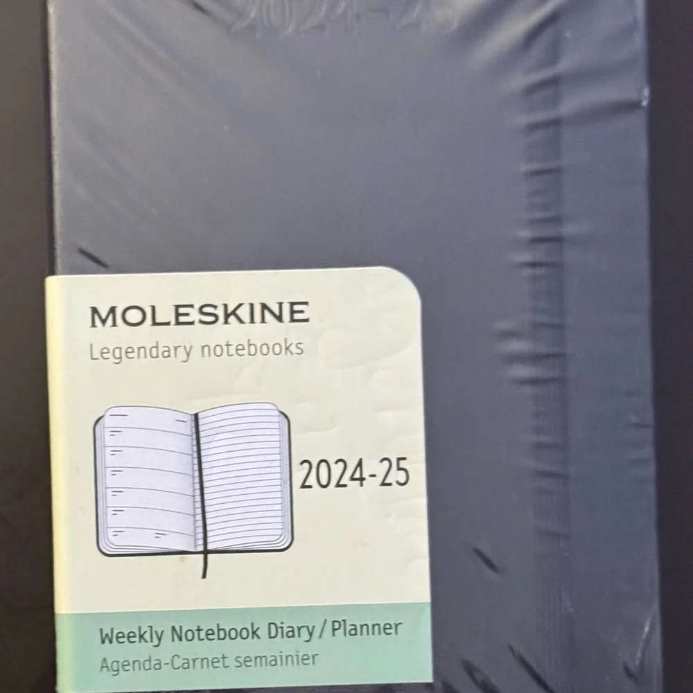 NEW Moleskine Soft Cover Mini Weekly Planner | Journal Black 5.75” x 3.5”